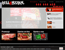 Tablet Screenshot of hellpizza.pl